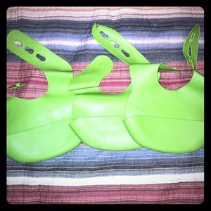 Set of Three Washable Bibs